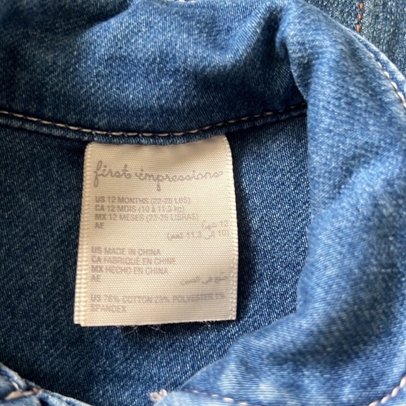 Mommy and me matching denim jackets - Picture 5 of 6